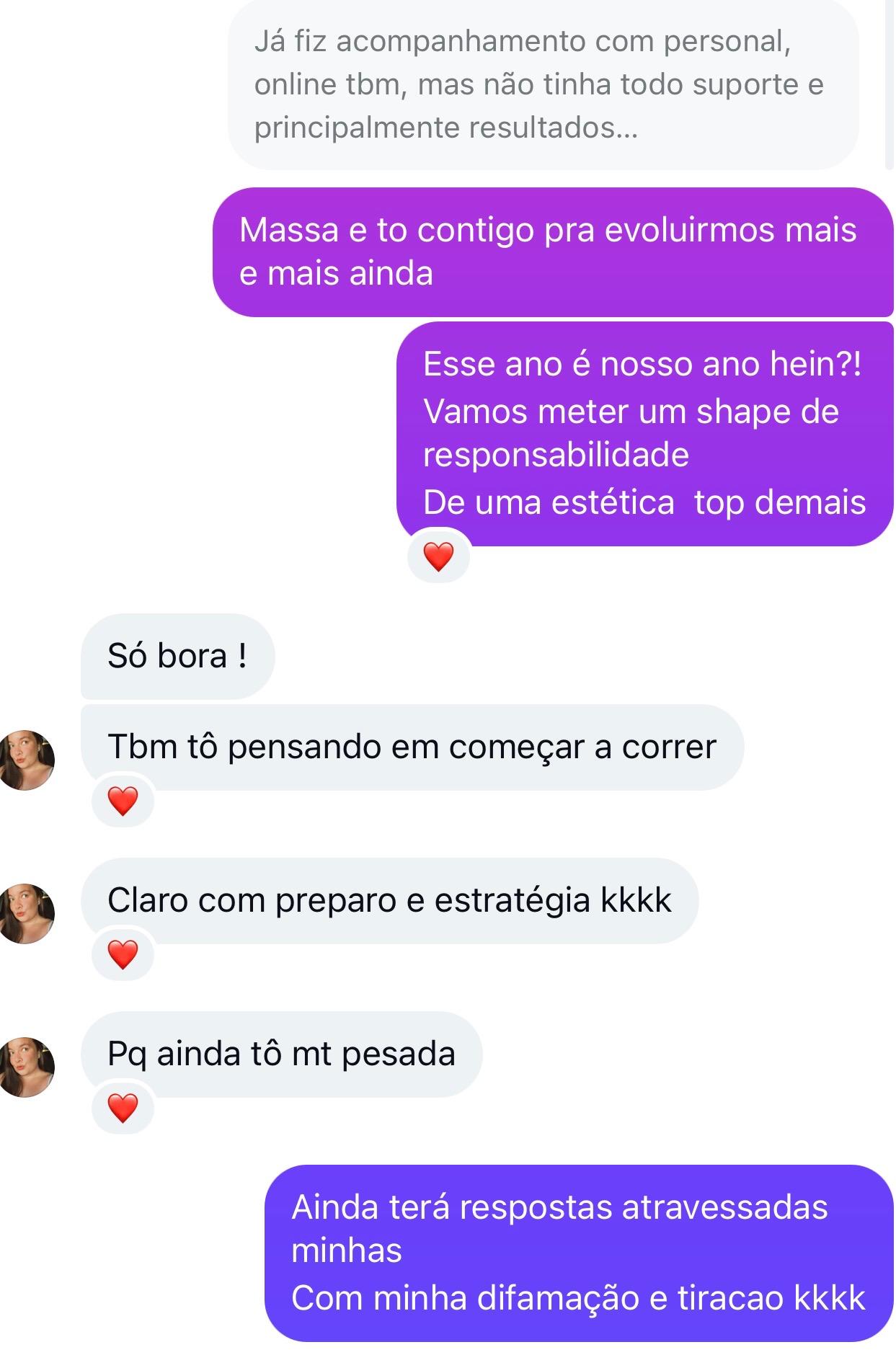 Depoimento: continuidade da conversa sobre evolução e metas