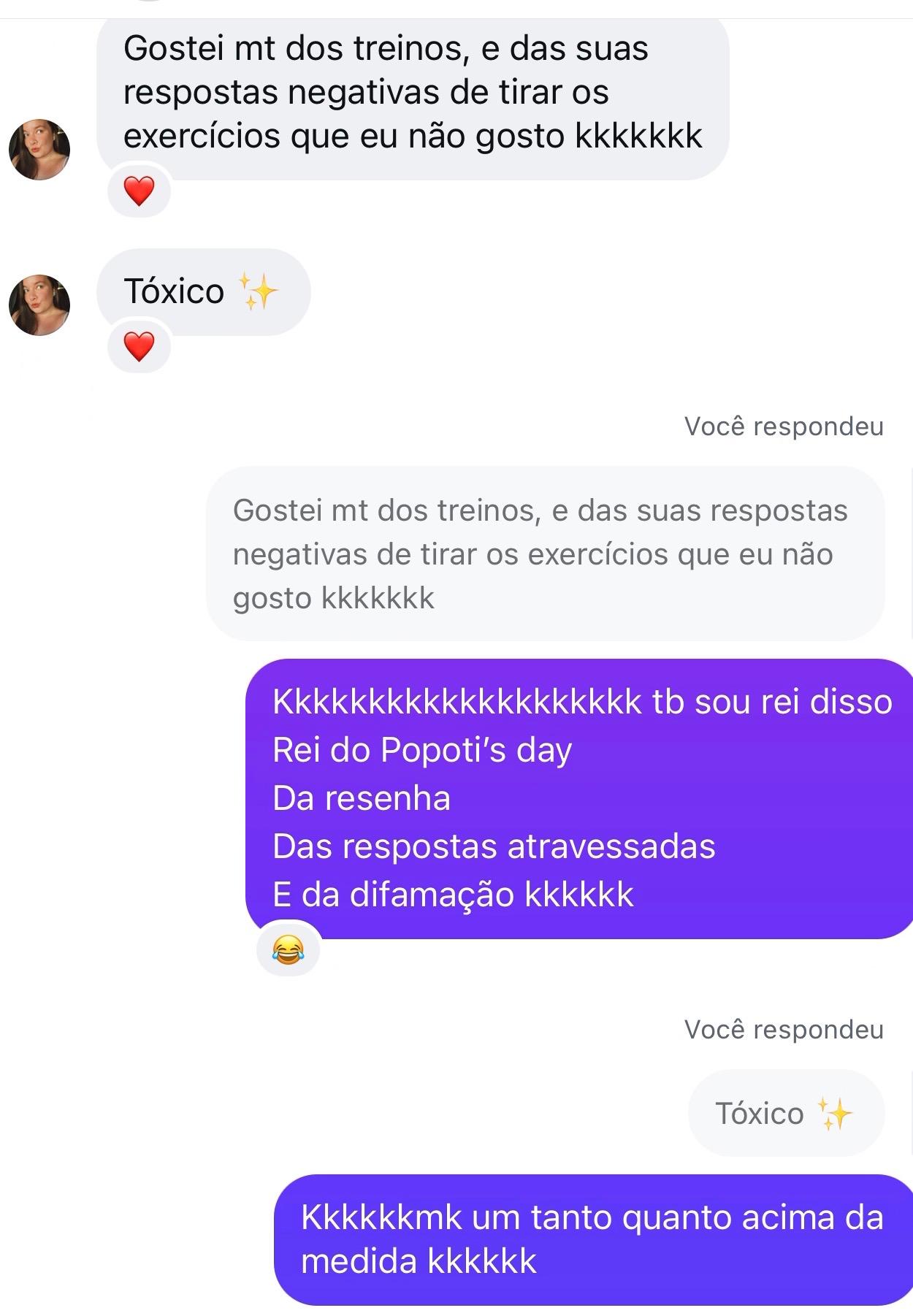 Depoimento: aluna curte os treinos e o jeito direto do acompanhamento