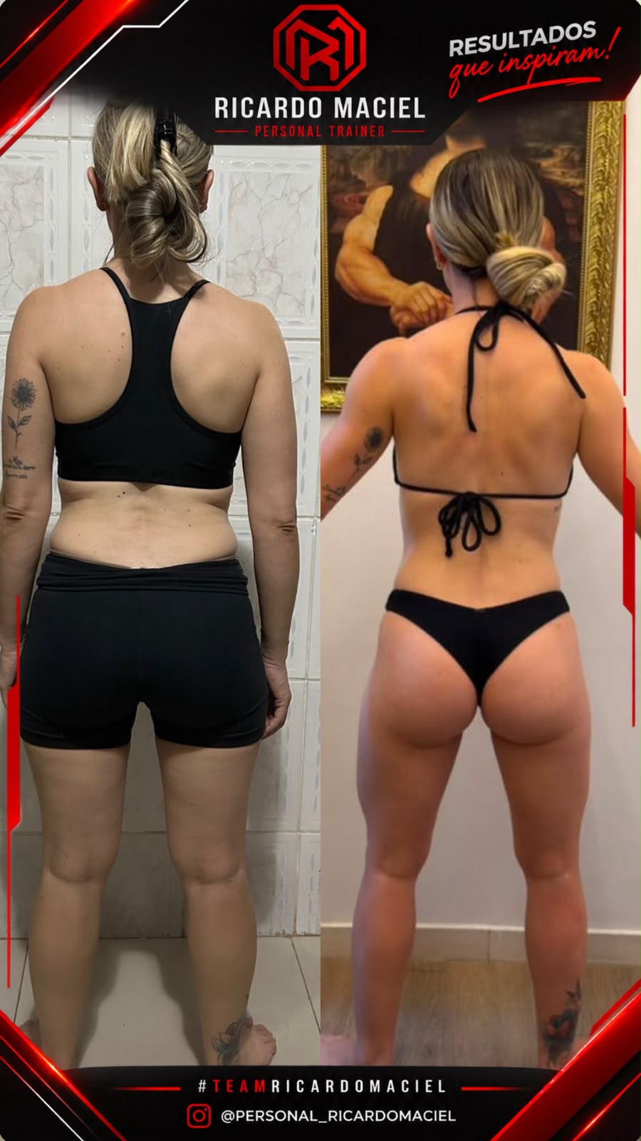 Aline: 4 meses de acompanhamento