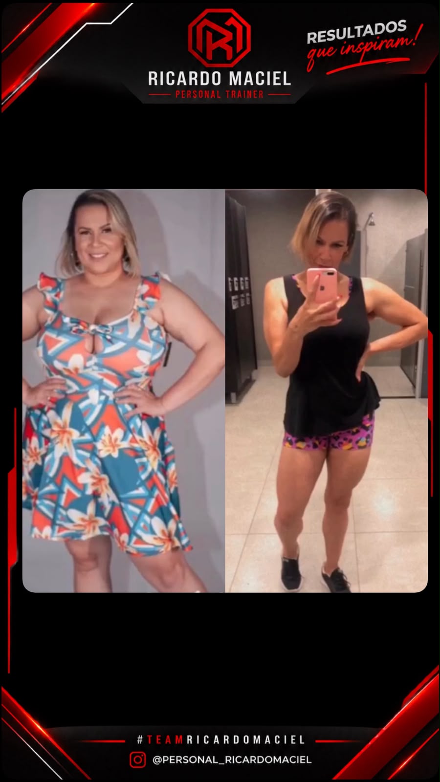 Aline: 4 meses de acompanhamento
